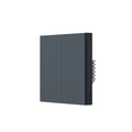 Interrupteur mural intelligent H1 EU (sans neutre, double bouton) Gris