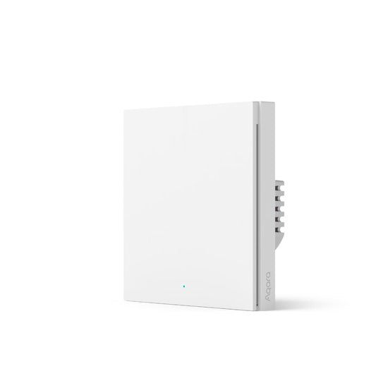 Interrupteur mural intelligent H1 EU (avec neutre, simple bouton) Blanc