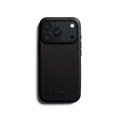 Coque en cuir iPhone 18 Pro / 17 Pro Noir