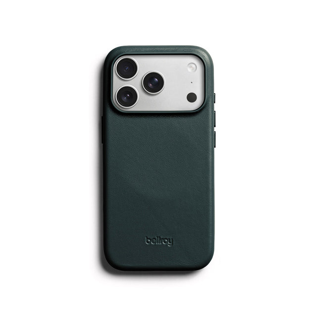 Coque en cuir iPhone 18 Pro / 17 Pro Deep Ocean