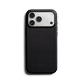 Coque en cuir iPhone 18 Pro Max / 17 Pro Max Noir