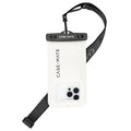 Étui waterproof flottant Blanc/Noir