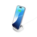 Chargeur sans fil magnétique pliable Qi2 ChargeBase Blanc