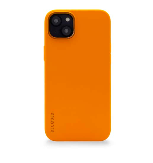 Coque MagSafe Silicone Antimicrobienne iPhone 14 Plus Abricot