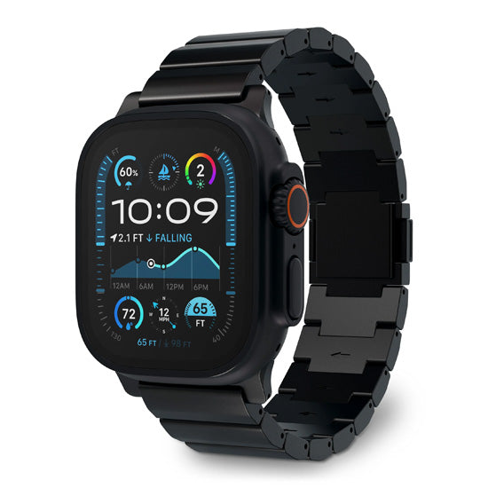 Titanium Traction Strap 44/45/46/49mm Black Titanium