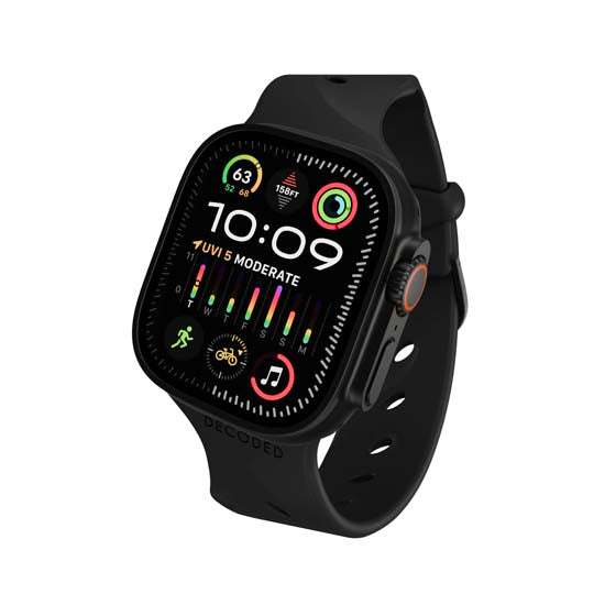 Bracelet Silicone Ares Splice Noir