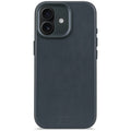Coque en cuir iPhone 17 Navy shadow