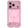 Coque MagSafe Hybride Antimicrobienne iPhone 18 Pro / 17 Pro Clear Pink
