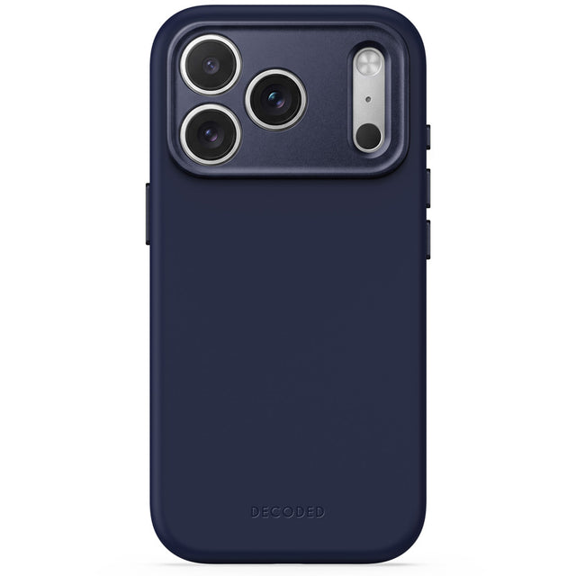 Coque MagSafe Silicone Antimicrobienne iPhone 18 Pro Max / 17 Pro Max Atlantic Blue