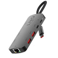 Hub USB C 8-en-1 10 Gbps PD HDMI 8K 2,5GbE