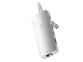 Hub multiport 8K PRO USB-C 8-en-1 140W Gris/Blanc