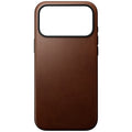 Coque Modern cuir iPhone 18 Pro Max / 17 Pro Max Rustic Brown