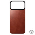 Coque arrière magnétique cuir Horween iPhone 18 Pro Max / 17 Pro Max Olde Dublin