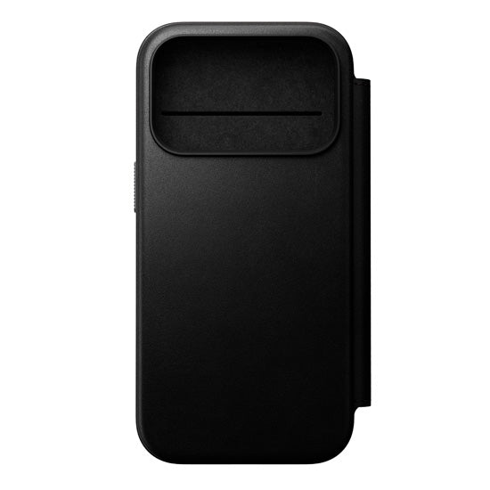 Folio Modern Cuir iPhone 17 Pro Noir