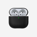 Coque Modern Leather AirPods 4 & 5 Noir