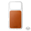 Coque Clear Horween cuir iPhone 18 Pro / iPhone 17 Pro Saddle