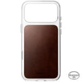 Coque Clear Horween cuir iPhone 18 Pro Max / 17 Pro Max Rustic Brown