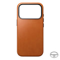 Coque Traditional Horween cuir iPhone 18 Pro / iPhone 17 Pro Saddle