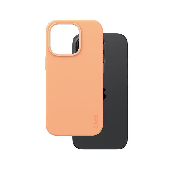 CARE by PanzerGlass® Coque Fashion iPhone  16 Pro Peachy