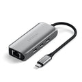 Hub USB-C 4-en-1 avec Ethernet Gigabit 2.5 Space Gray
