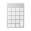 Pavé numérique Bluetooth rechargeable en aluminium Slim Silver