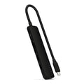 Adaptateur multiport USB-C Slim 6-en-1 Noir
