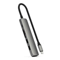 Adaptateur multiport USB-C Slim 6-en-1 Space Gray