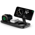 Station de charge sans fil Qi2 TRIO Noir