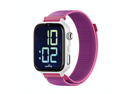 Montre connectée enfant SAVEWATCH PLUS 2 White/Frambuesa