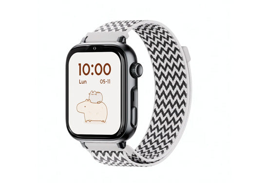 Montre connectée enfant SAVEWATCH PLUS 2 White/Zigzag