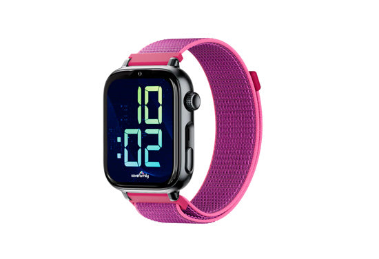 Montre connectée enfant SAVEWATCH PLUS 2 Black/Frambuesa
