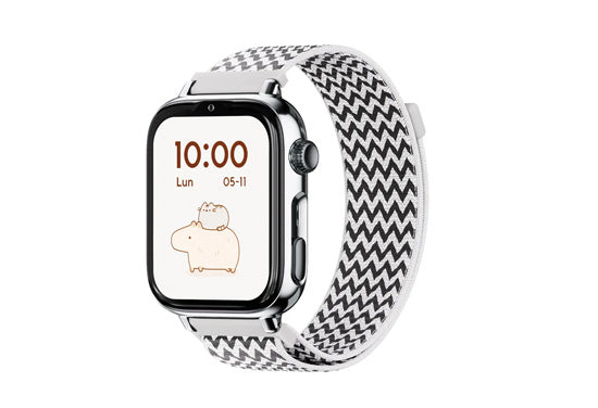 Montre connectée enfant SAVEWATCH PLUS 2 Silver/Zigzag